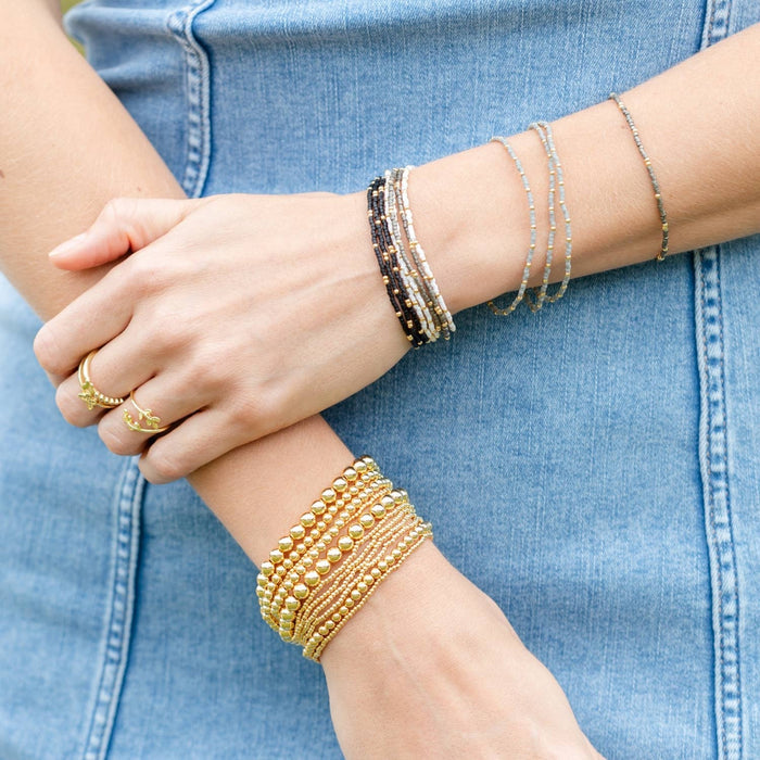 Bead Bracelet-2mm Stretch