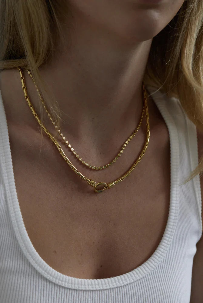 Belle Necklace - Gold