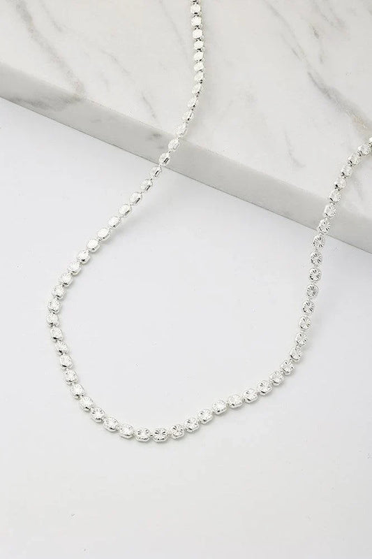 Belle Necklace Silver