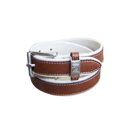 Belt White/Light Brown