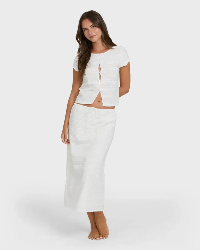 Billabong Your Call Woven Skirt - Salt Crystal