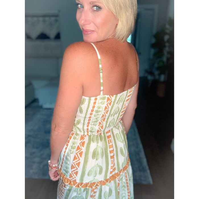 Bimini Cutout Maxi Dress