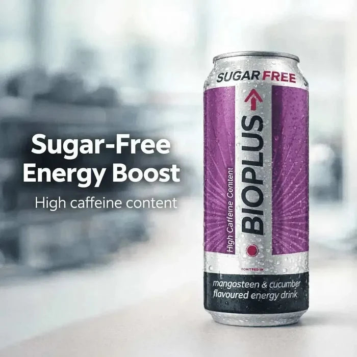 Bioplus - Sugar-free Mangosteen & Cucumber Energy Drink - 440ml * Facebook Ad