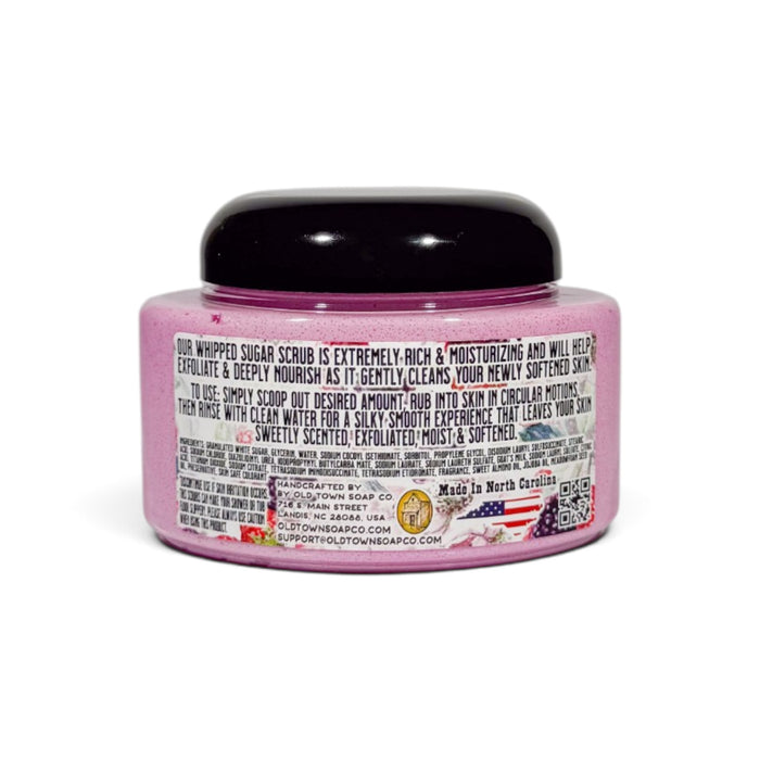Black Raspberry & Vanilla Whipped Sugar Scrub Soap