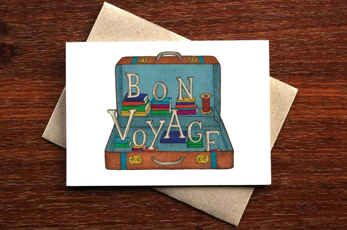 Bon Voyage Card - THE NONSENSE MAKER