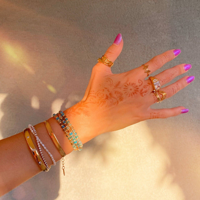 Bracelet-Slick Herringbone Chain