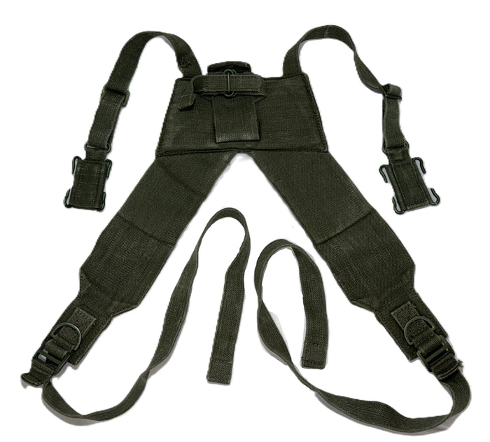 British P58 Mk.1 Yoke Suspenders – Rare Early Version, No Shoulder Web Loops, Cold War Surplus