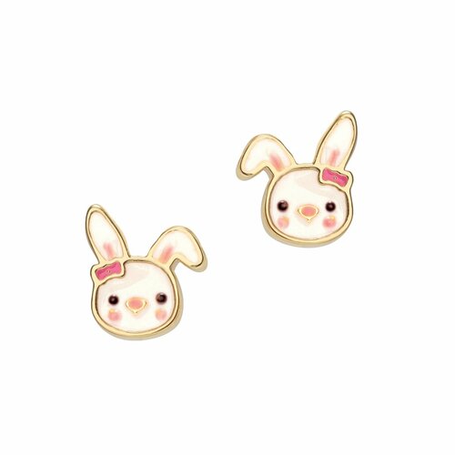 Bunny Earrings: Clip - On + Studs - Olita Gifts & Goods