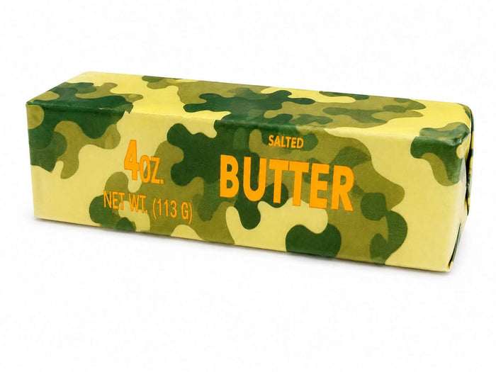 Camo Printed Butter Slow Rise Squish Toy