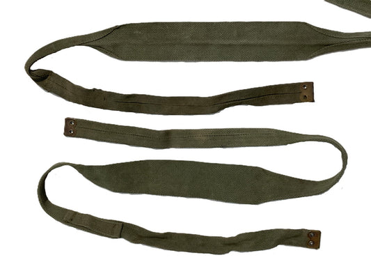 Canadian Forces P51 Shoulder Braces / Suspenders – 1951 Pattern Web Equipment, Cold War Surplus