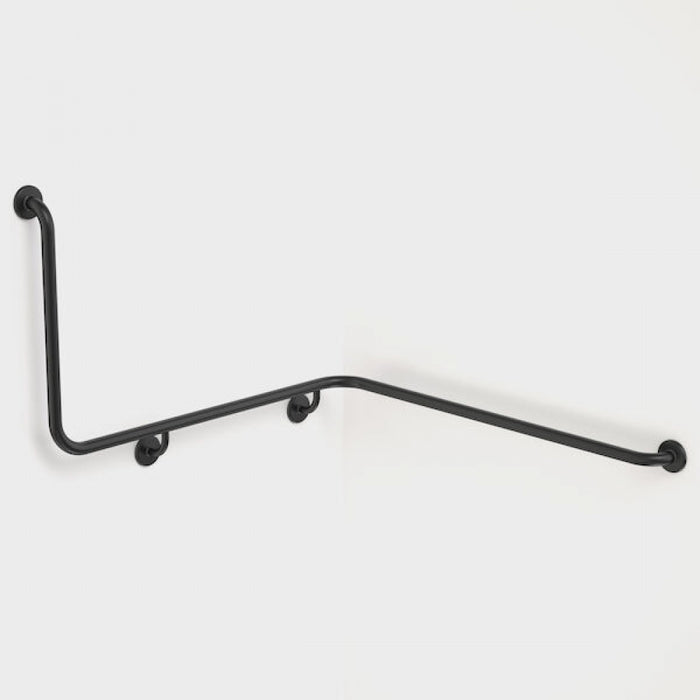 Caroma Care Support 687467B 90 Degree Angled Grab Rail 1100x1030 Right Hand