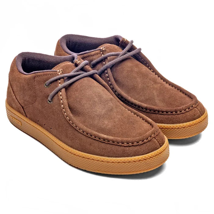 IPath Cats brown suede skate shoe lace up size 9.