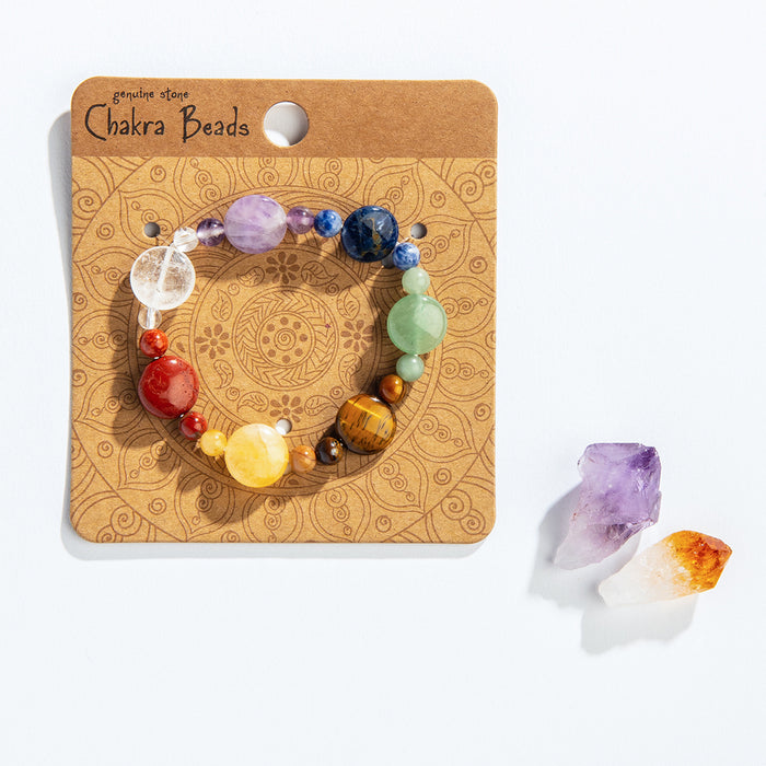 Chakra Beaded Bracelet