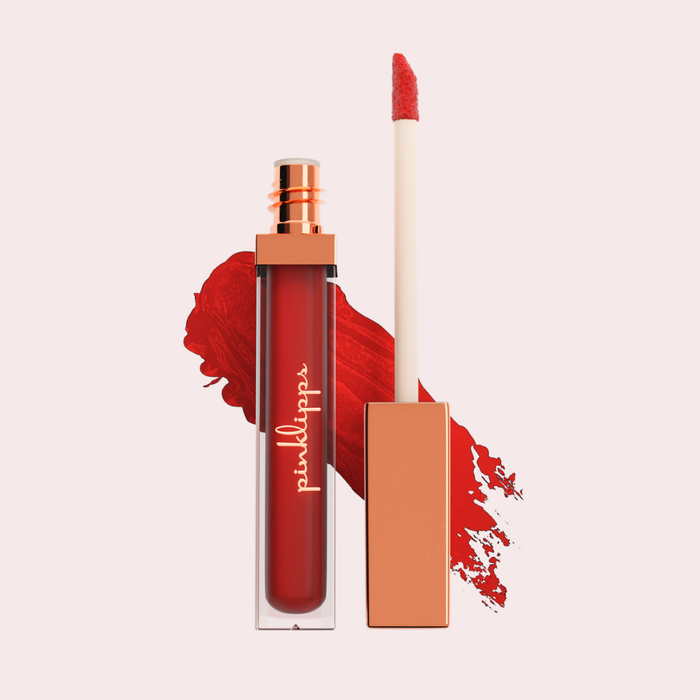 Pink Lipps Everlasting Matte Liquid Lipstick in shade Cherry Bomb