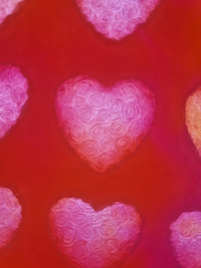 Chunky Rose Hearts Mold