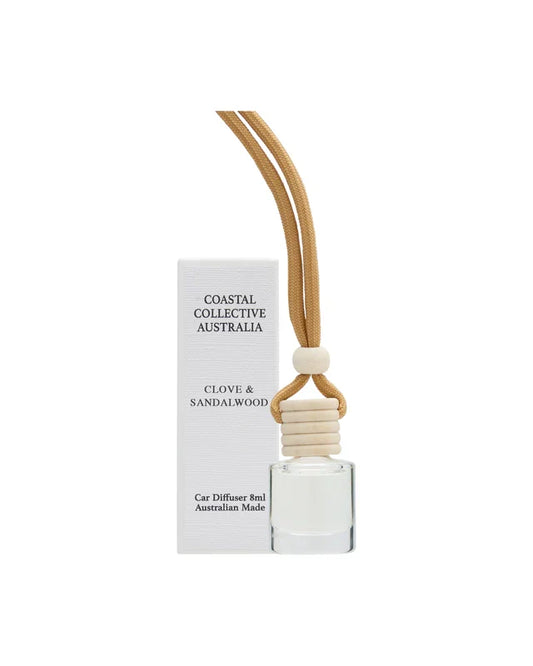 Coastal Collective Australia Car Diffuser - Clove & Sandalwood