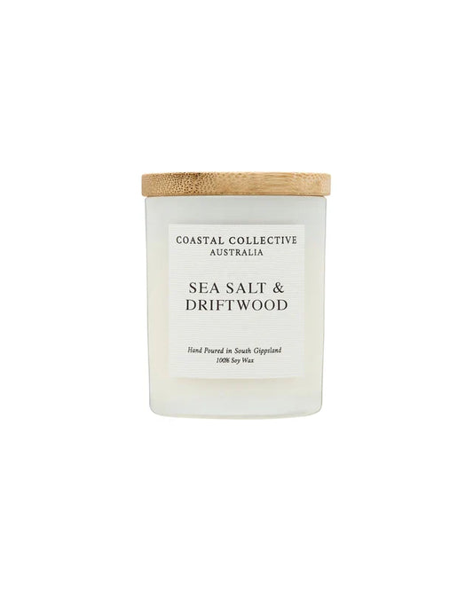 Coastal Collective Australia Mini Jar Candle - Sea Salt & Driftwood