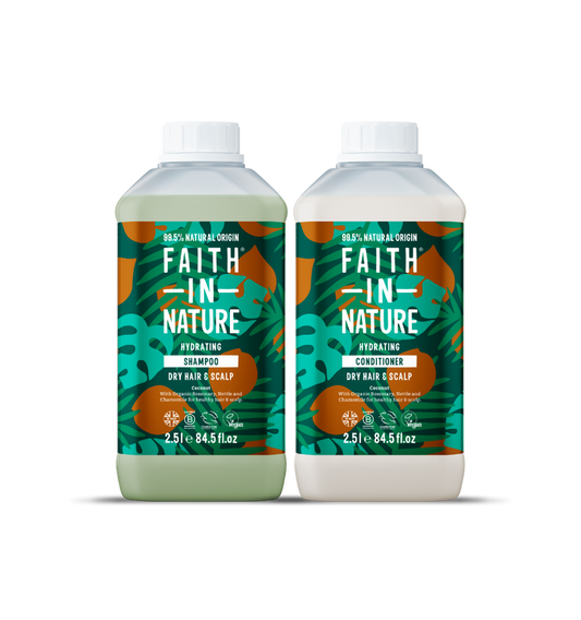 Coconut shampoo & conditioner set - 2.5L