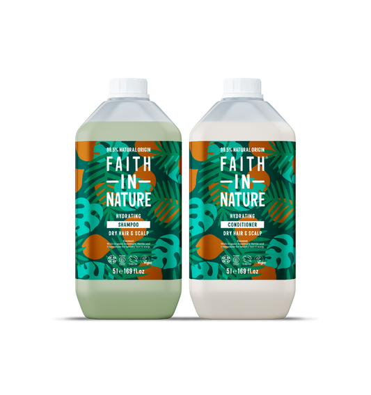Coconut shampoo & conditioner set - 5L