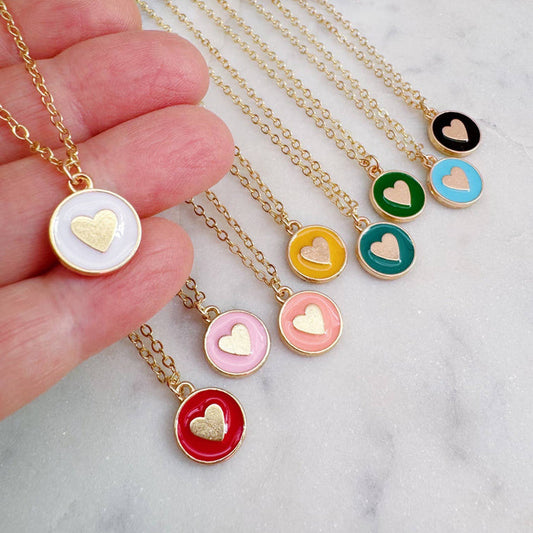 Colorful Heart Necklaces - Olita Gifts & Goods