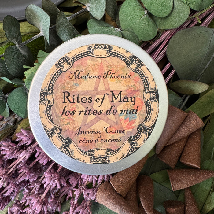 Cone Incense - 1 Tin of 12 Cones