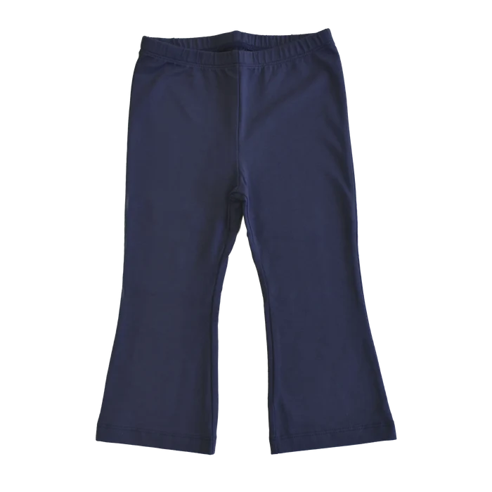 Coop Kids By Pink Chicken Cartwheel Flare Leggings in Navy