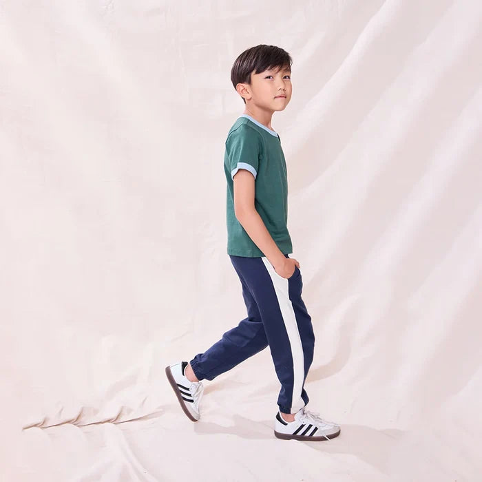 Coop Kids By Pink Chicken Trail Jogger in Navy