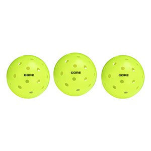 CORE 3-PACK or 6-PACK OUTDOOR PICKLEBALLS