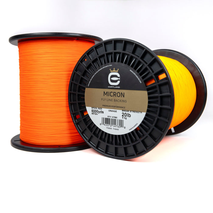Cortland Micron Backing - Orange