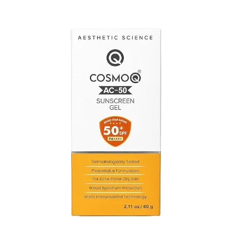 CosmoQ AC-50 Sunscreen Gel SPF 50+ PA++++