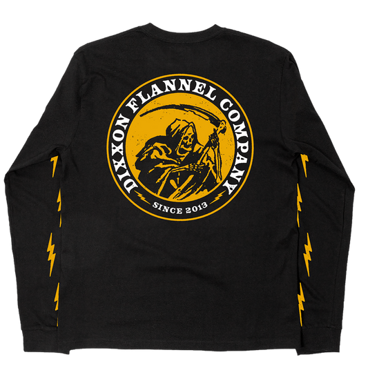 Death Boy Long Sleeve T-Shirt - Black
