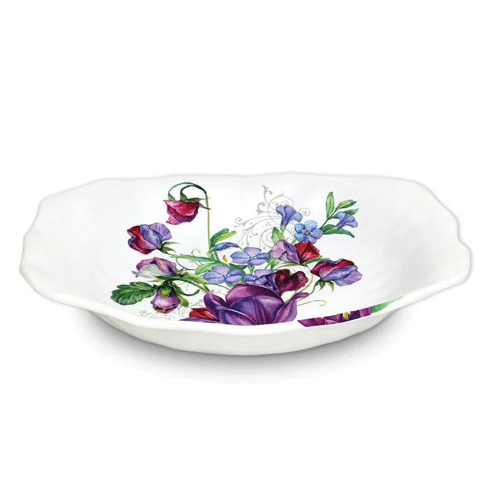 Deborah's Garden Melamine Pasta Bowl