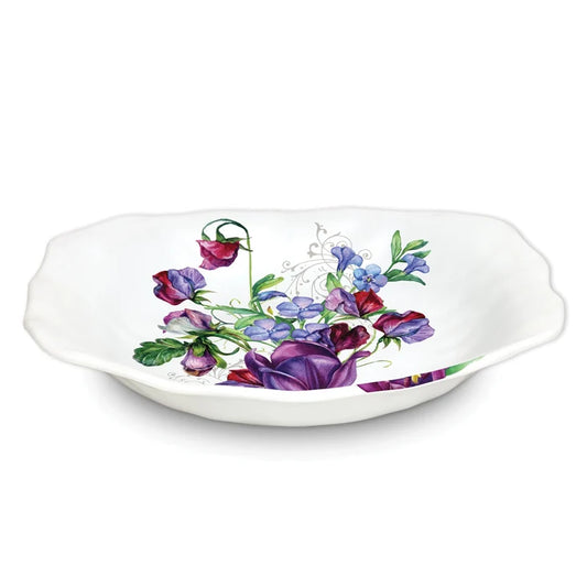 Deborah's Garden Melamine Pasta Bowl