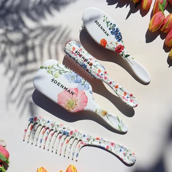 Denman D3 7 Row Styler Floral Fantasies Brush