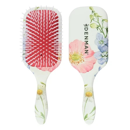 Denman D38 Floral Fantasies Power Paddle Brush