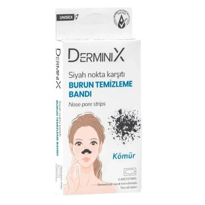 DERMINIX Blackhead Nose Cleaning Strip Charcoal Derminix
