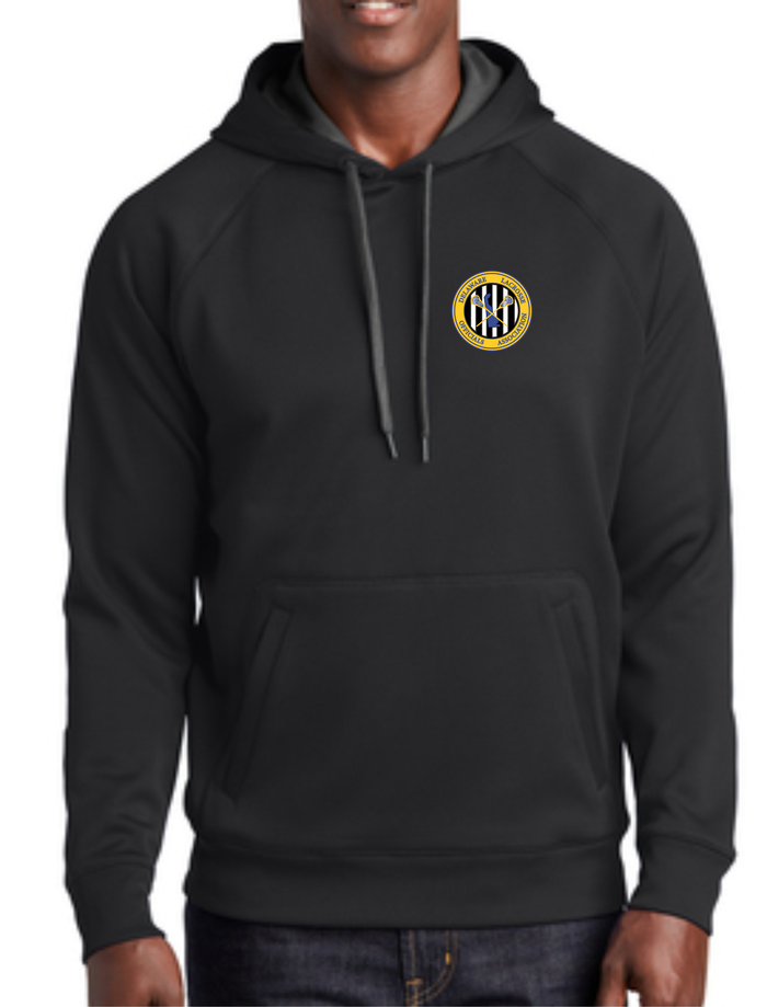 DLOA Black Fleece Hooded Sweatshirt