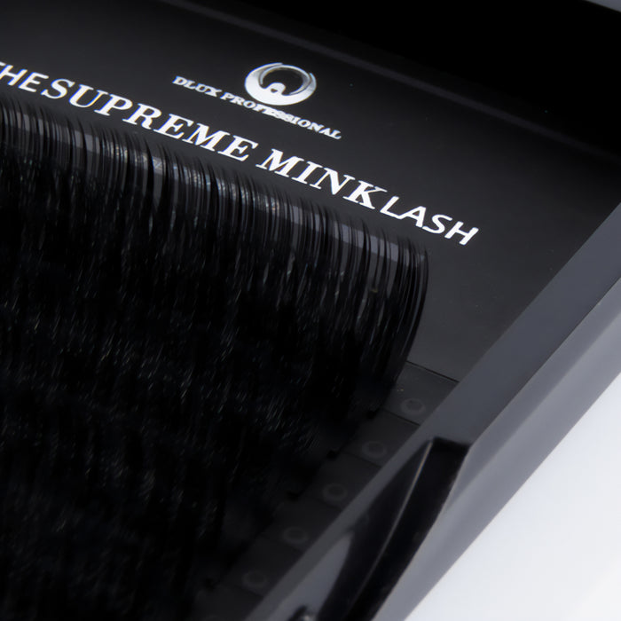 DLUX Pro Supreme Mink Eyelash D Curl, 0.15 Thickness, 18 Lines