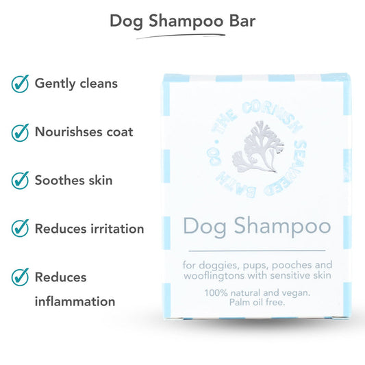 Dog Shampoo Bar - The Cornish Seaweed Bath Co.