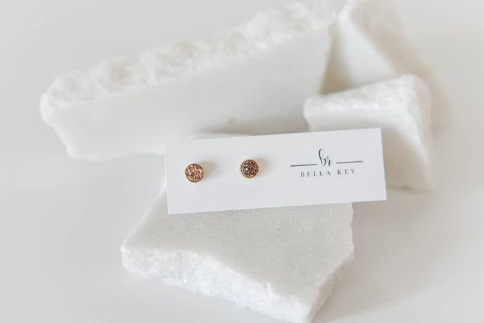 Druzy Studs - Olita Gifts & Goods