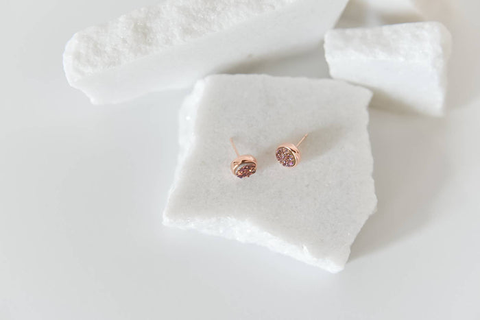 Druzy Studs - Olita Gifts & Goods