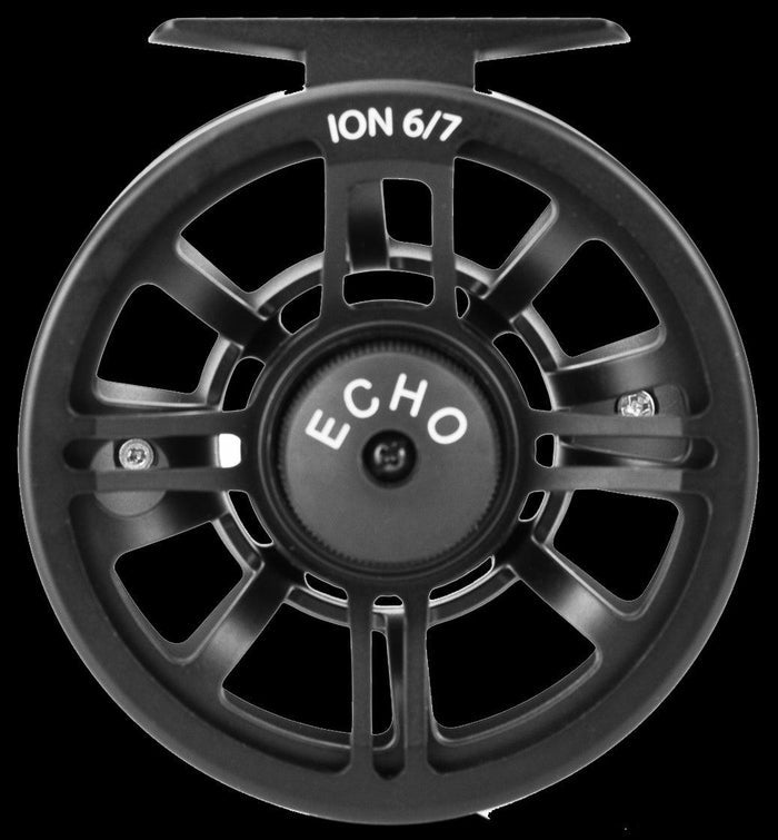 Echo Ion fly reel - detail view