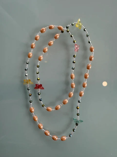 Elastic Waist Beads imported from Cameroon- stacks available.