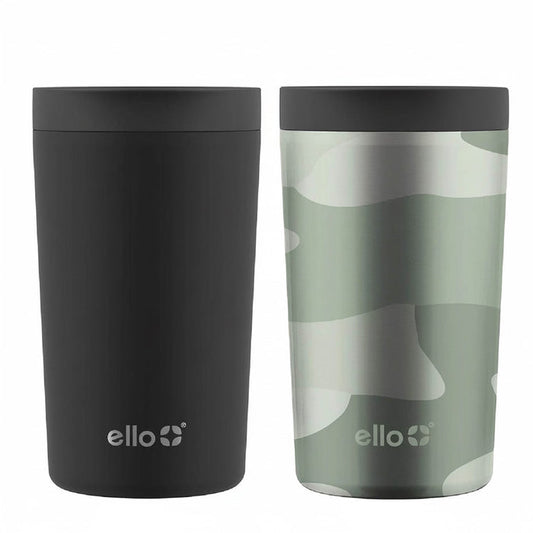 Ello Single Serve friendly Jones 11 oz - 2 Pack ( Black / Camo )