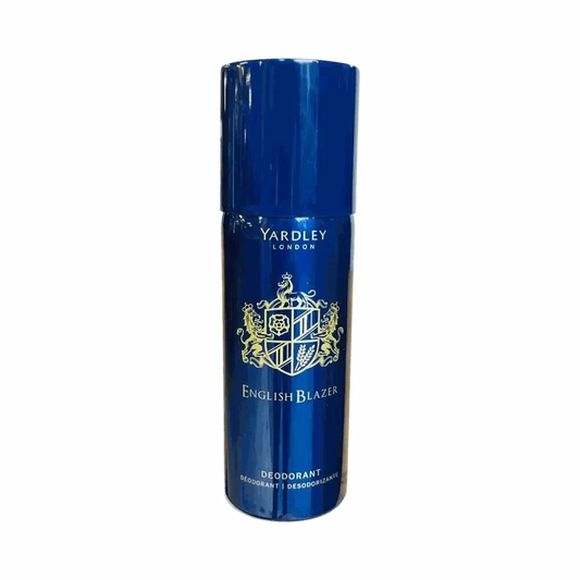 Yardley English Blazer Blue Deodorant Spray 200ml masculine citrus woody fragrance long-lasting protection