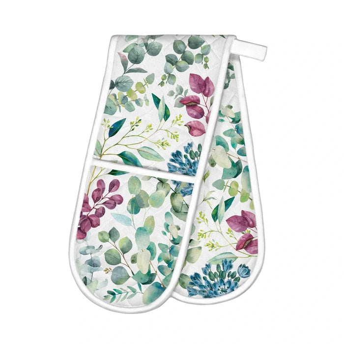 Eucalyptus & Mint Double Oven Glove