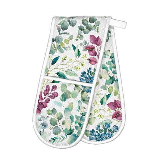 Eucalyptus & Mint Double Oven Glove