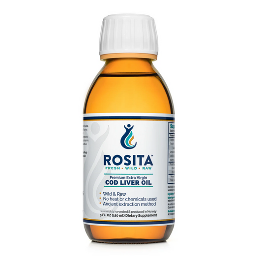 Extra Virgin Cod Liver Oil 5 oz Liquid by Rosita