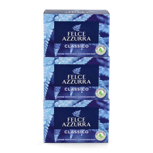 Felce Azzurra Classic Bar Soap 3 x 100 gr