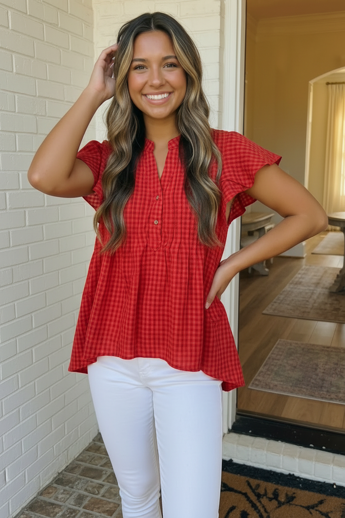 Flutter Into Something Fresh Top